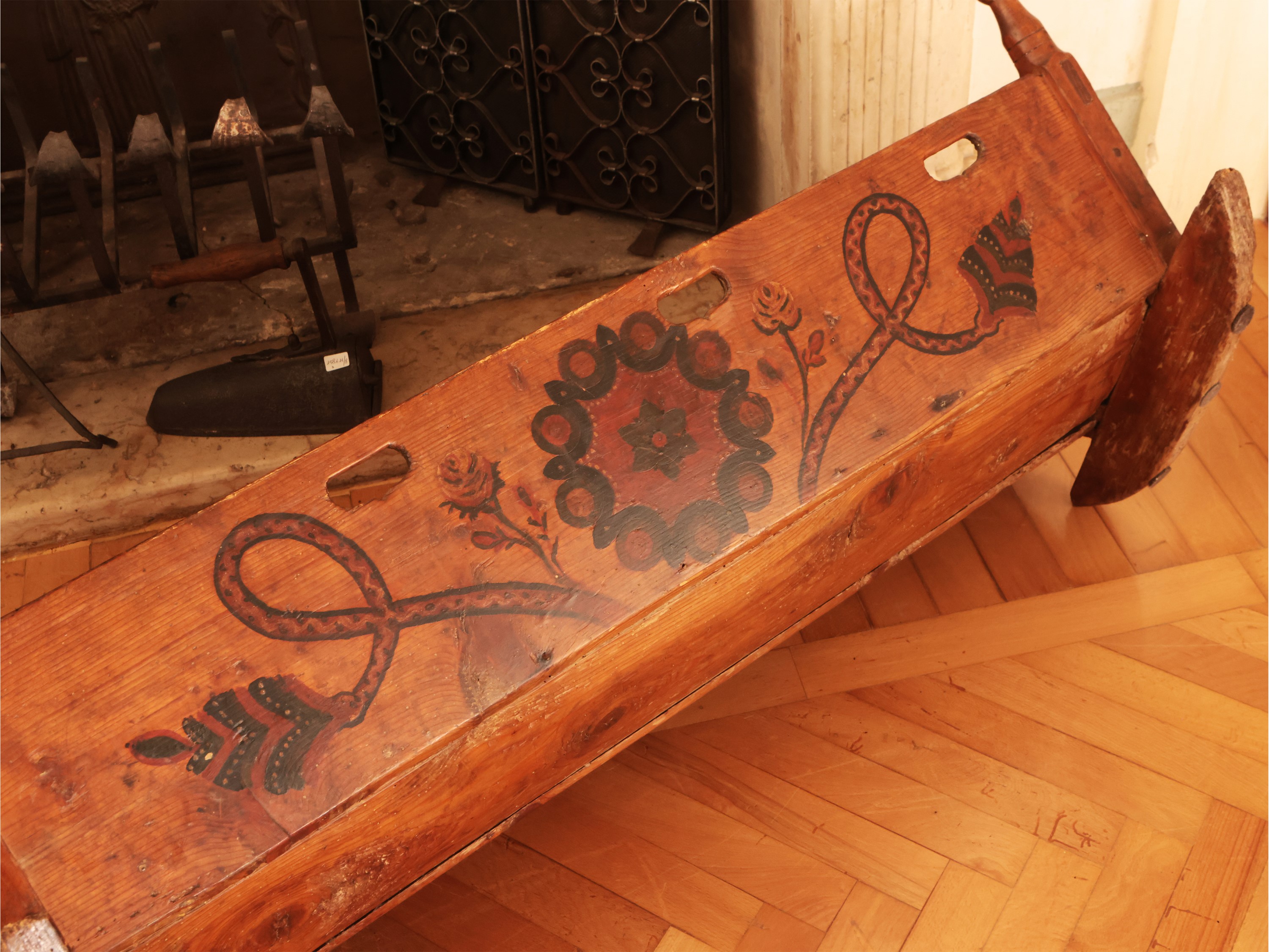 Culla Tirolese in Legno Tenero
