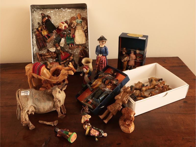 Grande Assortimento di Personaggi da Presepe
