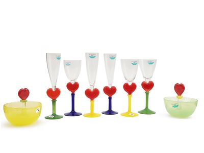 Set da Aperitivo Barovier & Toso della Serie B.a.g.