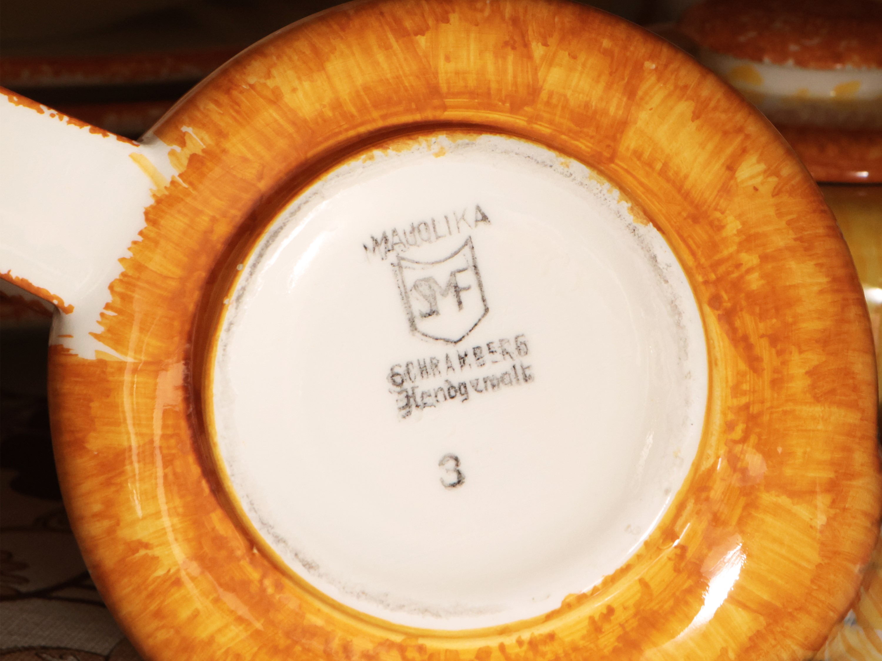Servizio da Te in Ceramica, Anni Sessanta