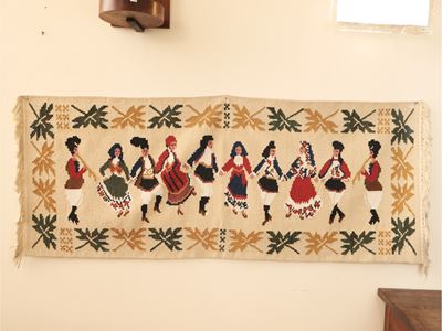 Tappeto Decorativo, Artigianato Sardo