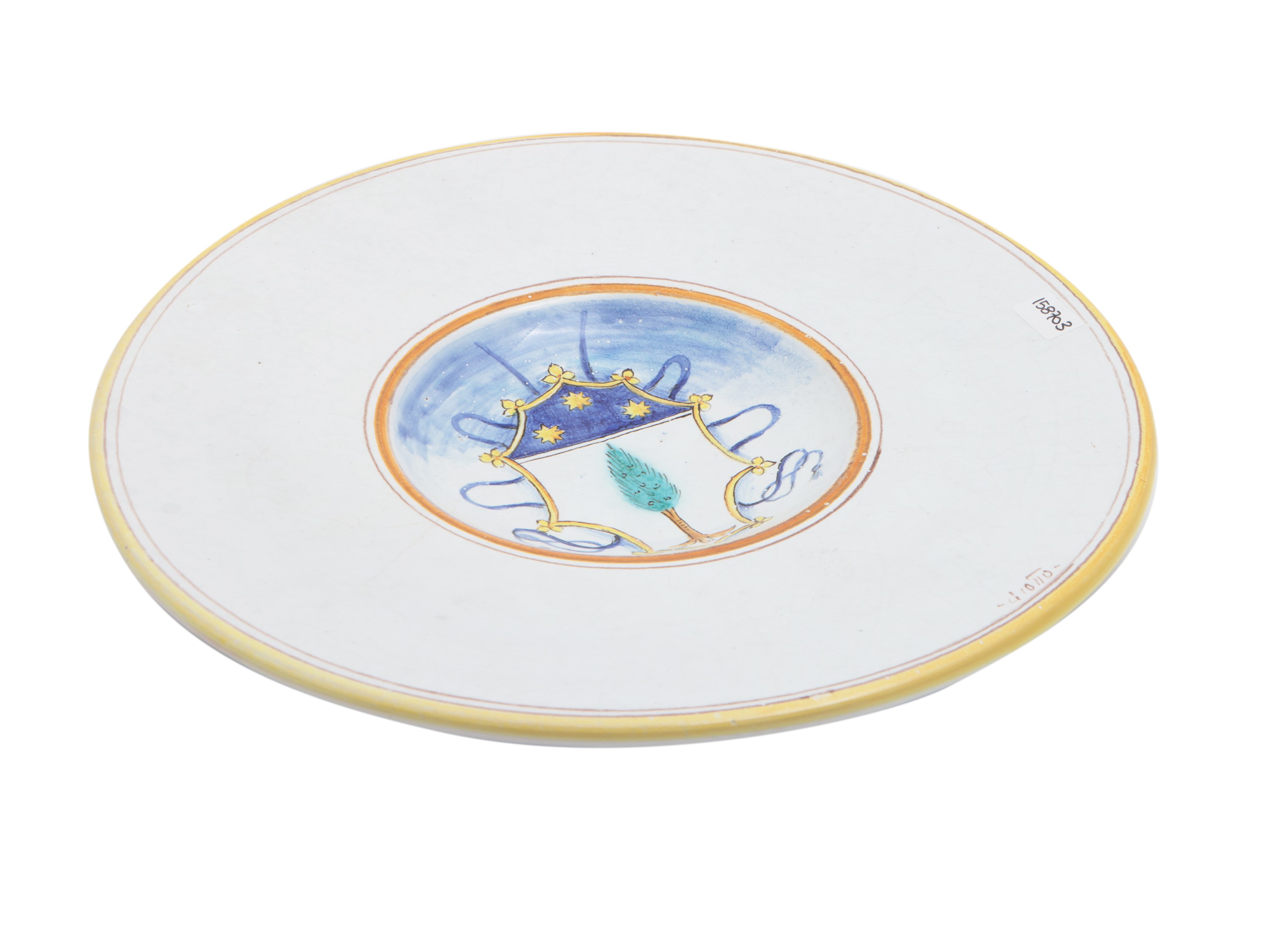 Piatto da Parata in Maiolica, Giotto Giannoni