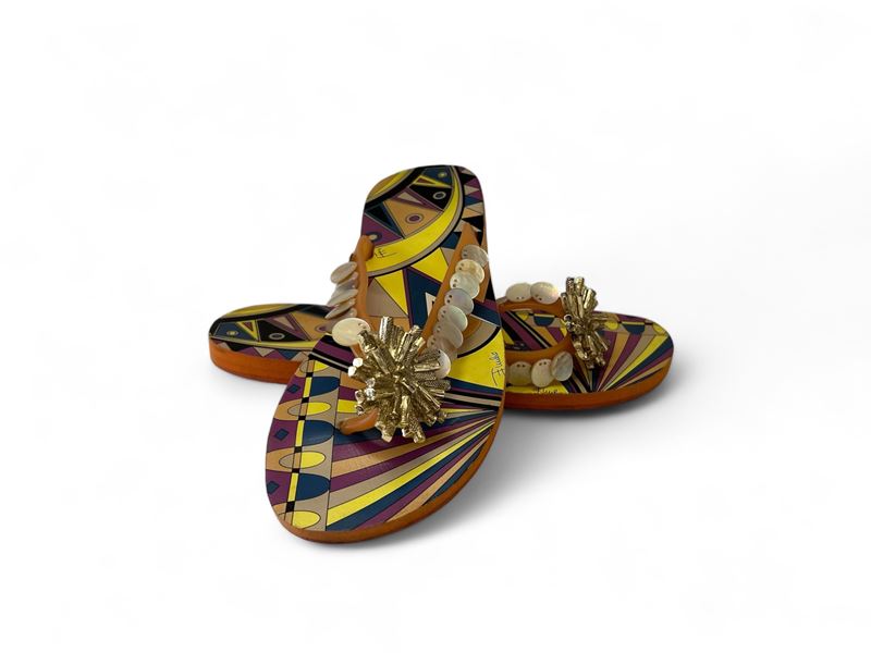 Emilio Pucci, Infradito in Gomma