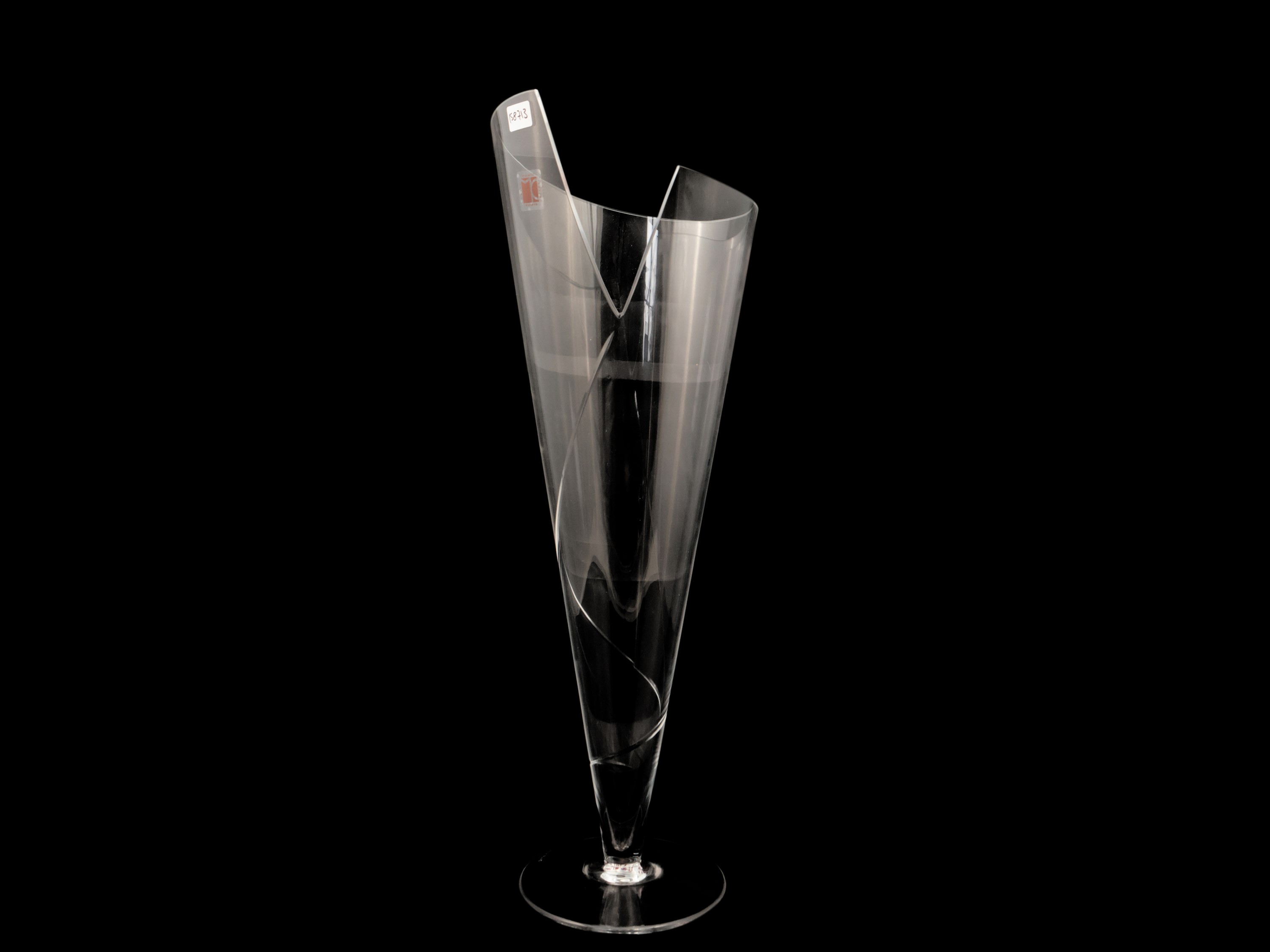 Grande Vaso in Vetro di Murano, Carlo Moretti