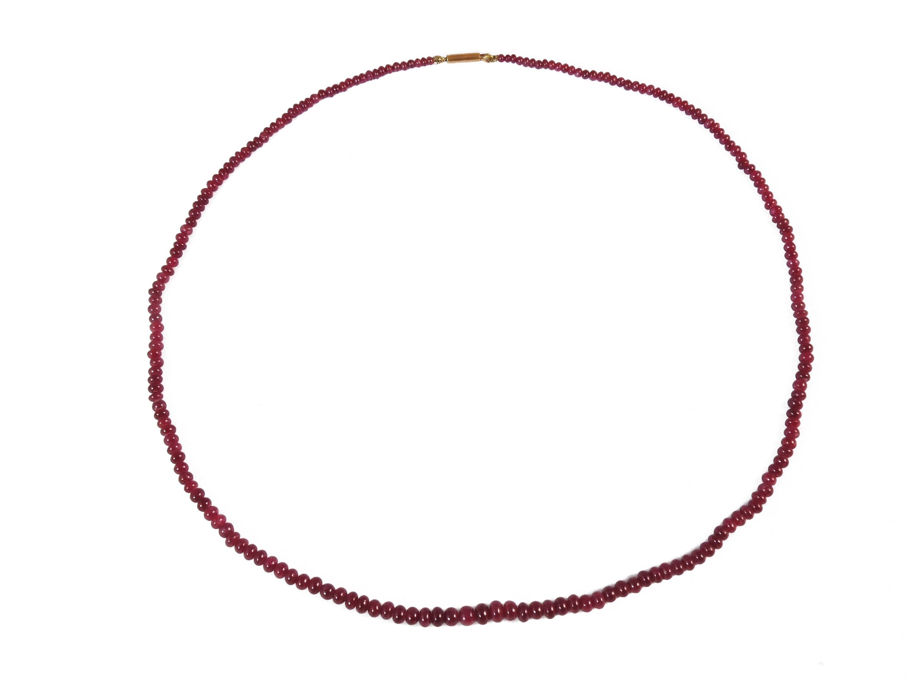 Collana di Rubini con Fermezza in Oro