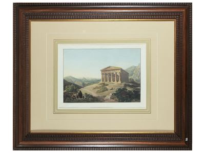 Vue Du Temple De Segeste