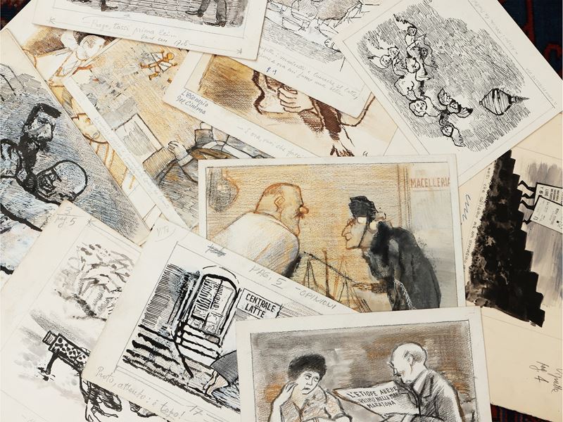 Mino Maccari - Lotto di Disegni