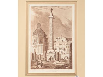 Column Of Forum Of Trajan - The Forum From The Pillar Of Phocus - Temple Of Vesta