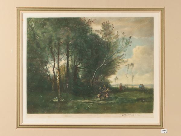 Henry Scott Bridgwater - Souvenir de Mortefontaine - Chevriers des Iles Borromées - Danse des bergères