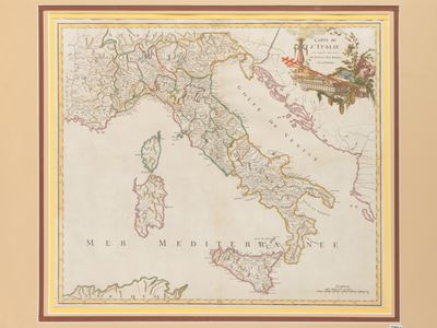 Carte De L'italie