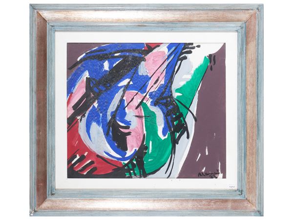 Amedeo Lanci - Astratto 1973