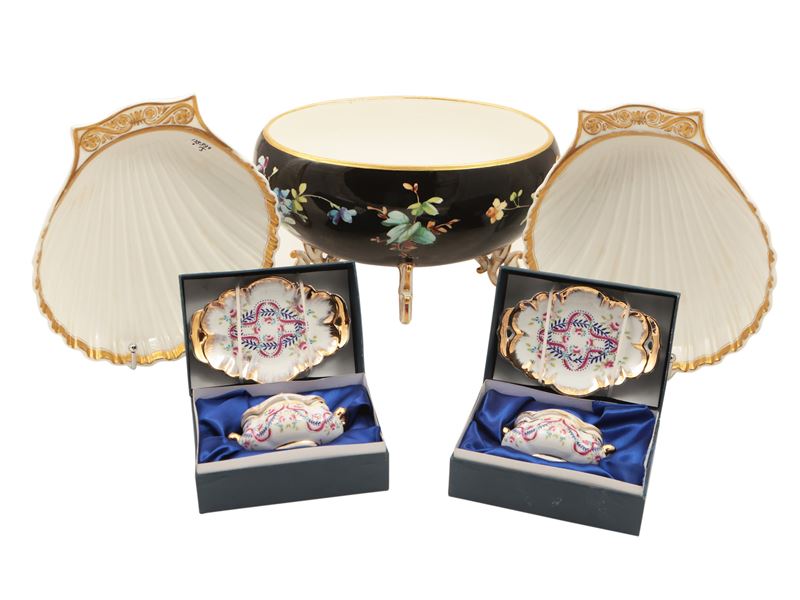 Centrotavola in porcellana, Francia metà del XIX secolo