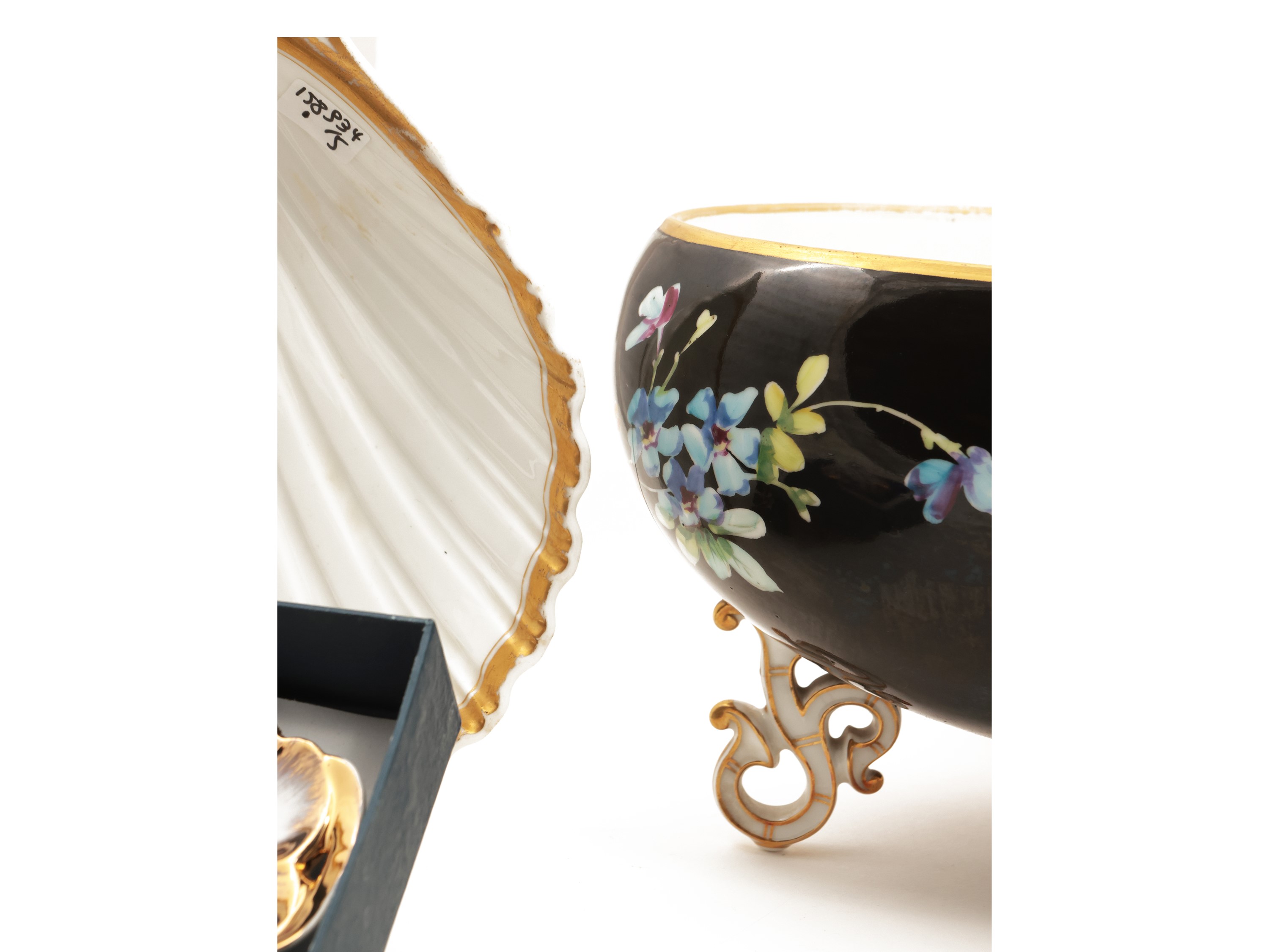 Centrotavola in porcellana, Francia metà del XIX secolo