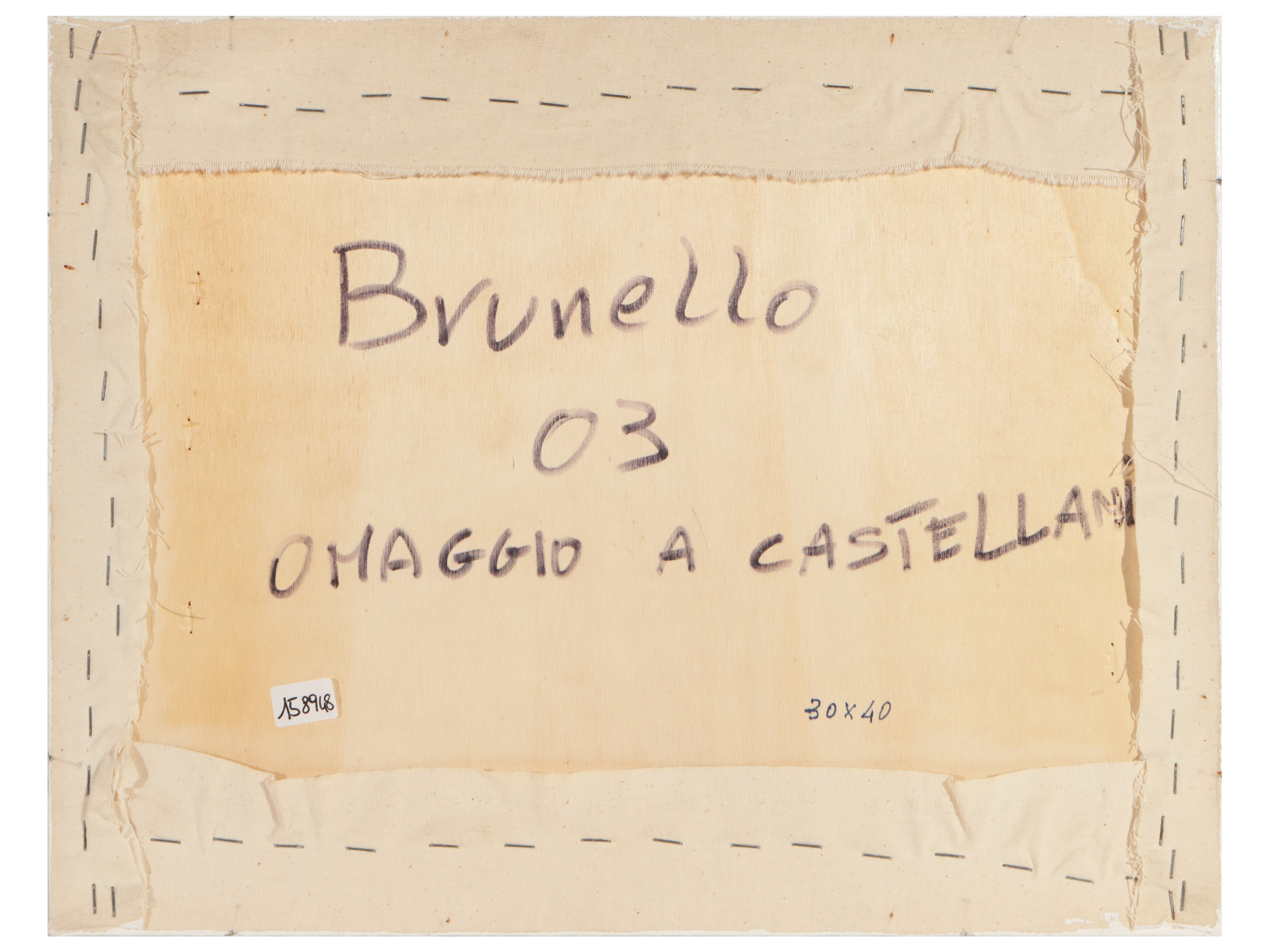 Stefano Brunello - Omaggio a Castellani 2003