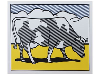 Cow Going in Abstract 1982