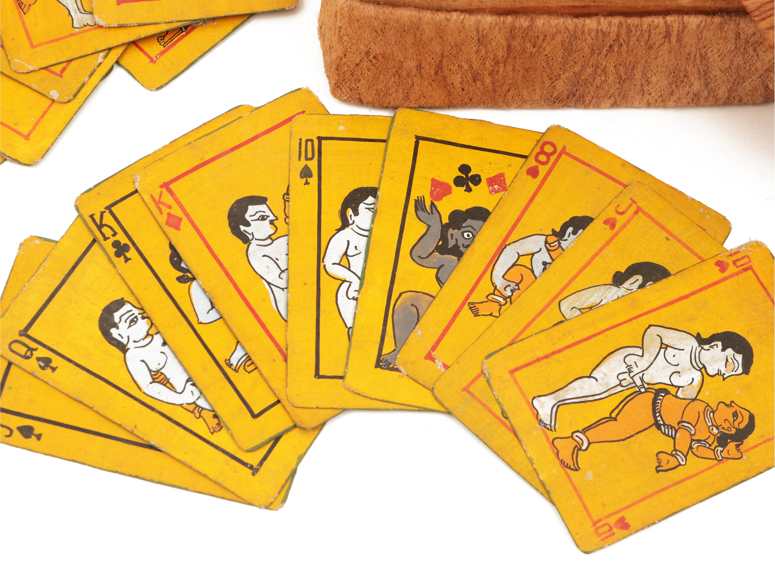 Lotto di Carte da Gioco Erotiche D'epoca