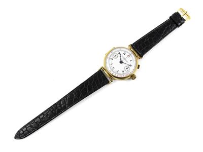 Eberhard & Co, Cronografo Monopulsante in Oro Giallo