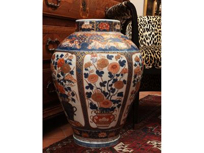 Vaso a Potiche in Porcellana