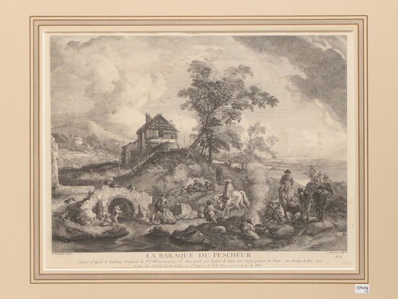 Le Quartier Des Vivandiers (1754) - la Baraque De Pescheur (1749)