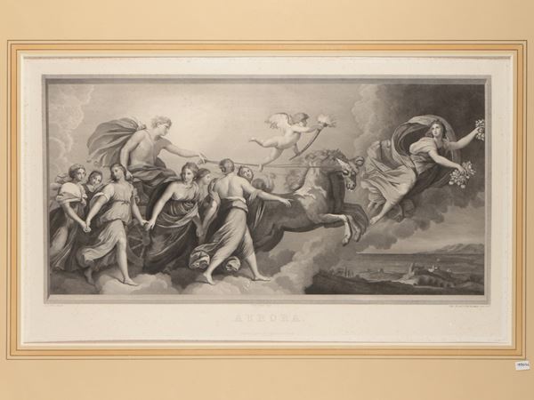 Aurora  (XIX secolo)  - Asta Una collezione di stampe - parte II - Maison Bibelot - Casa d'Aste Firenze - Milano
