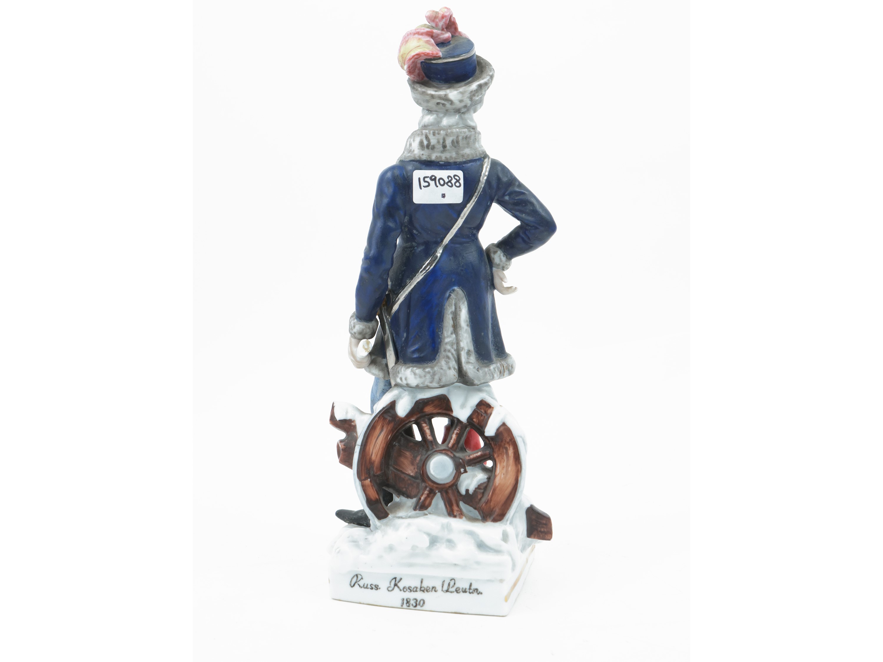 Coppia di bottiglie della Manna in vetro soffiato