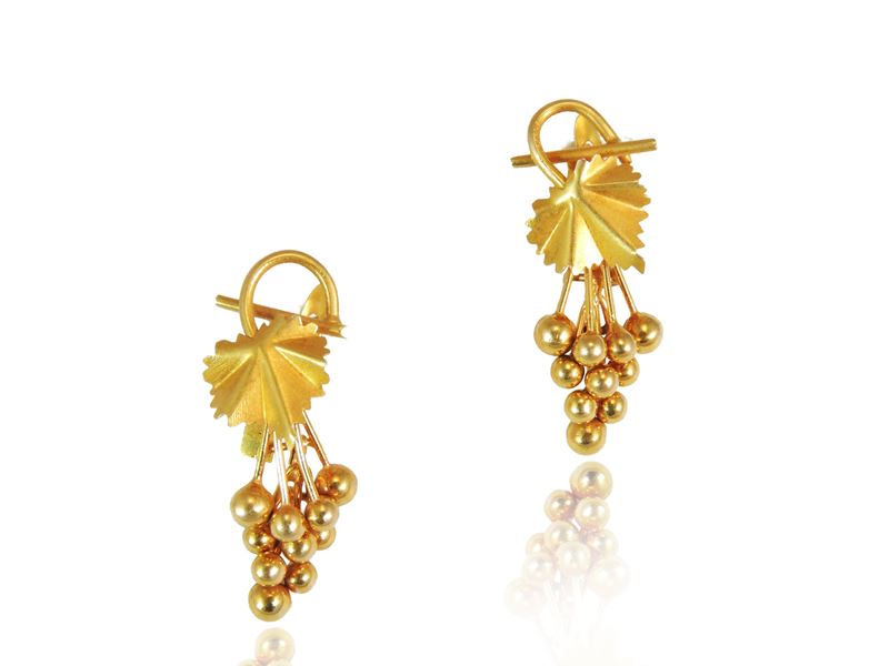 Orecchini Pendenti in Oro Giallo