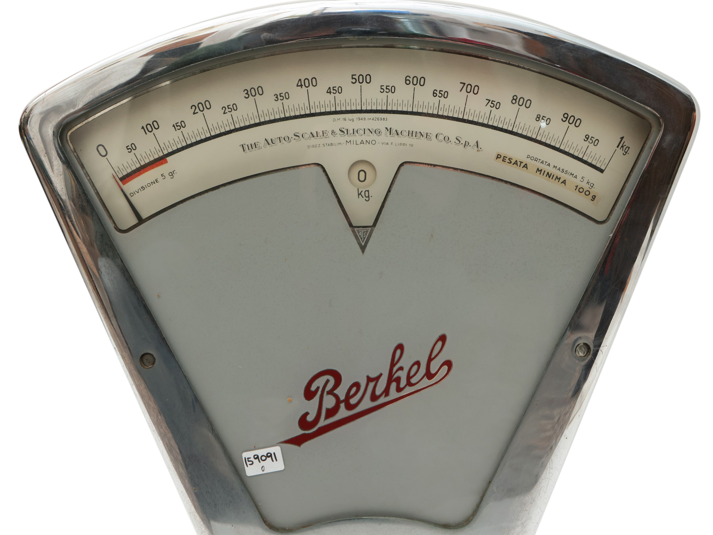 Bilancia da Cucina in Acciaio, Berkel