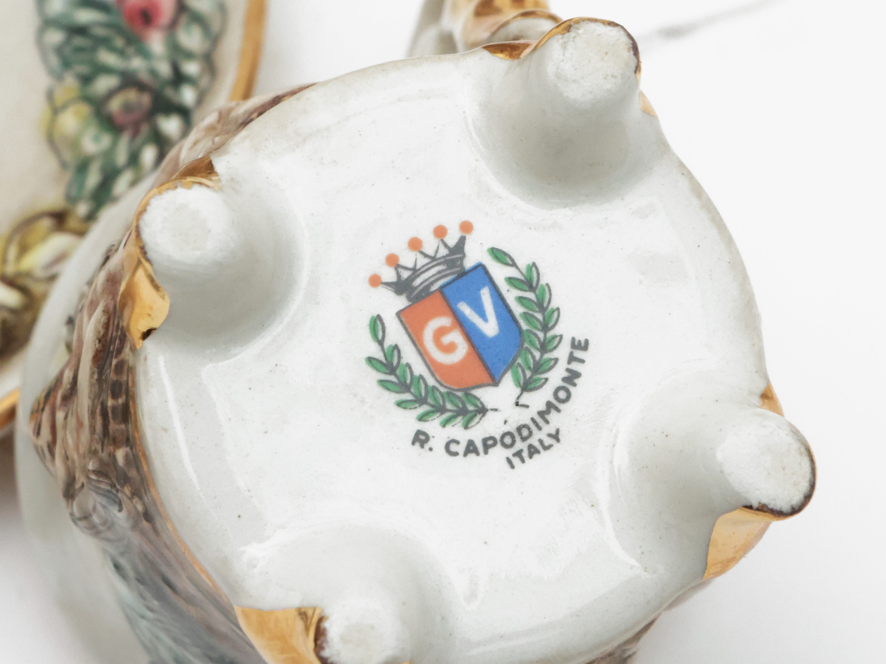 Servizio di Tazzine da Caffè in Ceramica, Capodimonte