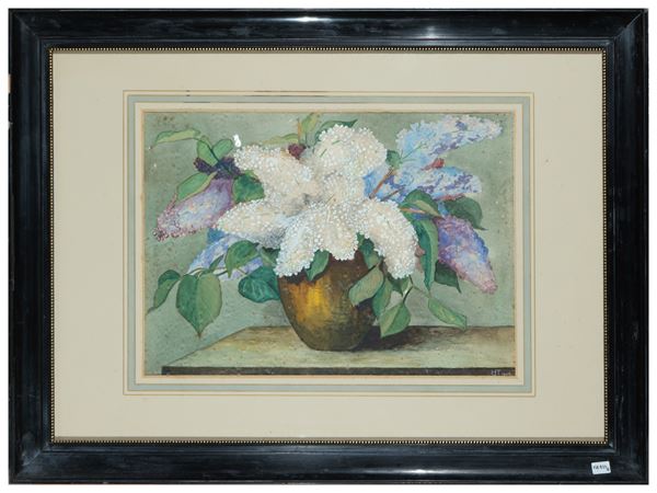 Fiori  - Asta Stampe da regalo - Maison Bibelot - Casa d'Aste Firenze - Milano