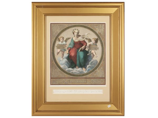 Theologia  - Asta Una collezione di stampe - parte II - Maison Bibelot - Casa d'Aste Firenze - Milano