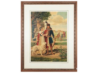 Francesco II Rákóczi e la Contessa Ilona Zrínyi