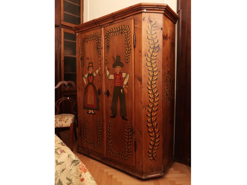 Armadio Tirolese in Legno Tenero
