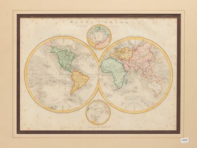 Mappe Monde Par M. M.rs Drioux Et Ch. Leroy