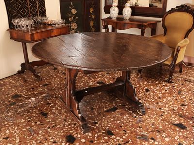 Tavolo Rustico in Legno Tenero