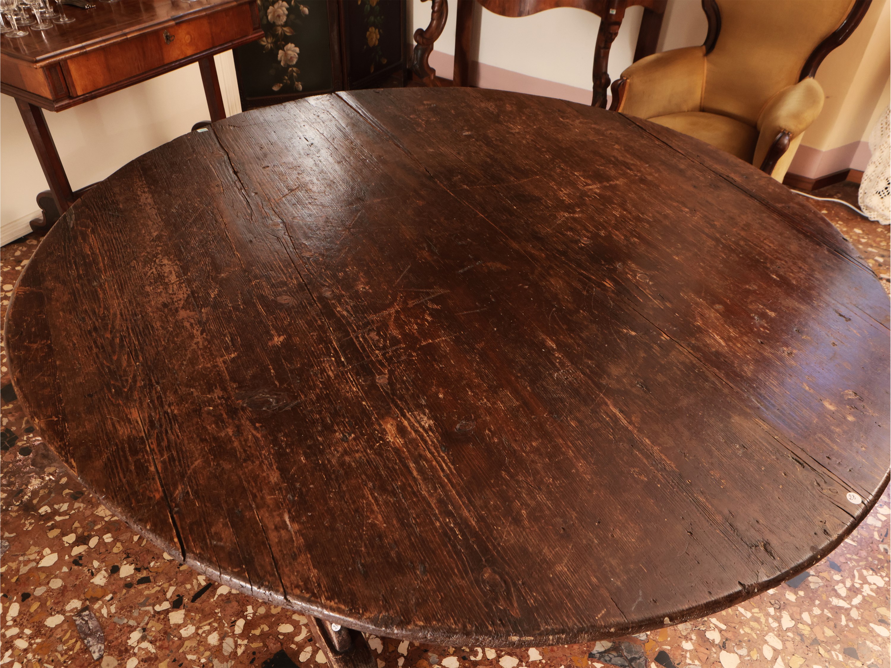 Tavolo Rustico in Legno Tenero