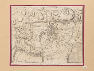 Plan Of Turin As Besieged in 1706