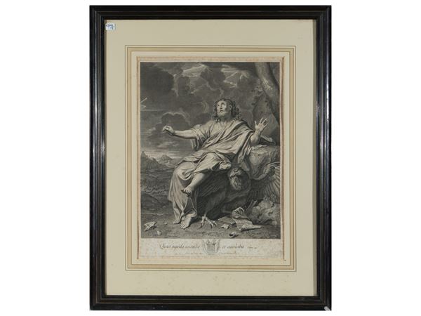 Almost eagle ascendet et auolabit  (18th/19th century)  - Auction A print collection - II part - Maison Bibelot - Casa d'Aste Firenze - Milano