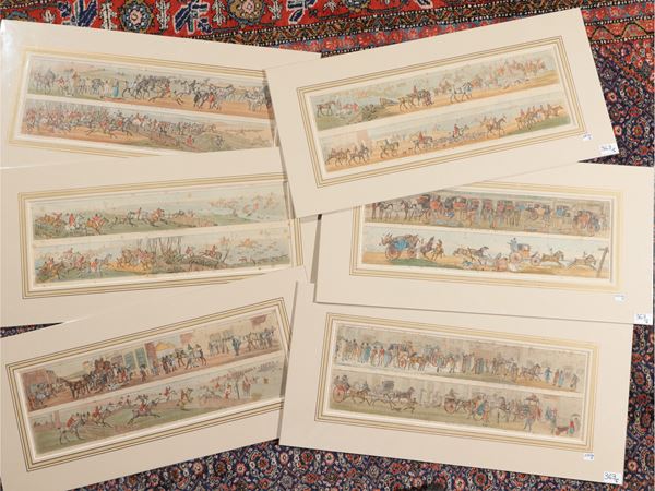 Fox hunting  (nineteenth century)  - Auction A print collection - II part - Maison Bibelot - Casa d'Aste Firenze - Milano