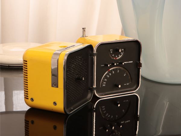 Radio Cubo TS 522, Marco Zanuso and Richard Sapper for Brionvega