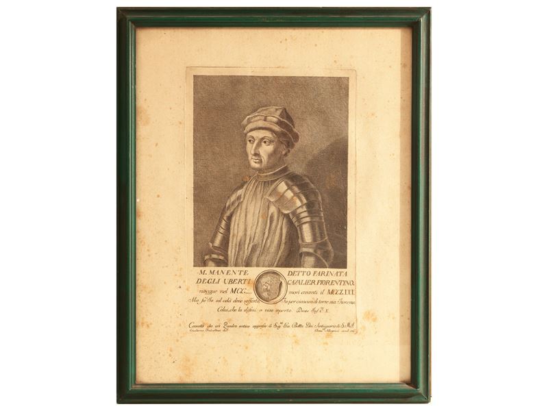 Francesco Allegrini - Ritratti di Personaggi Illustri