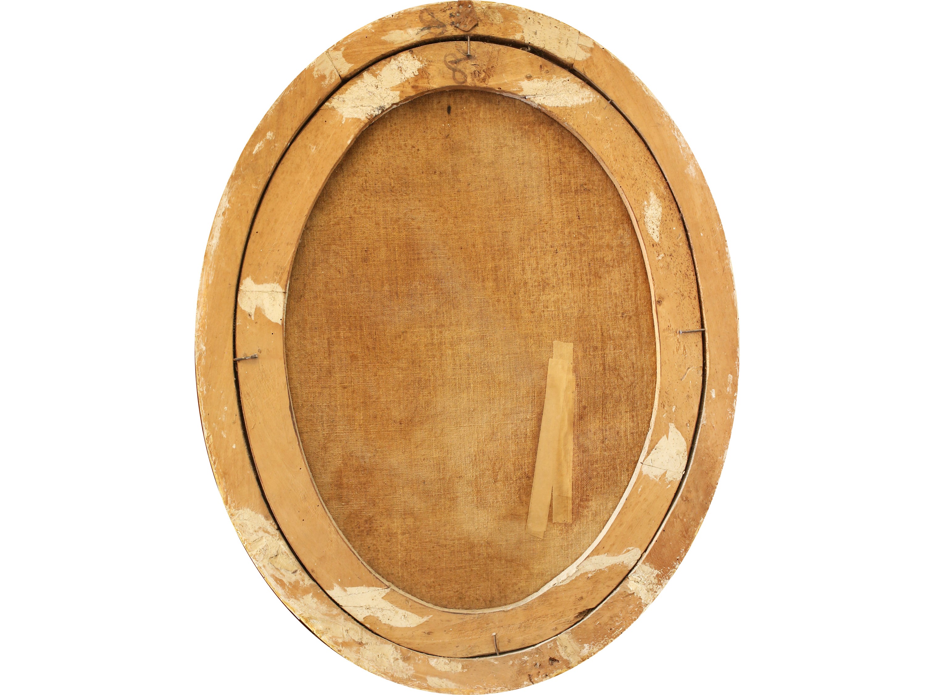 Ritratto di dama con veste bordata di pelliccia