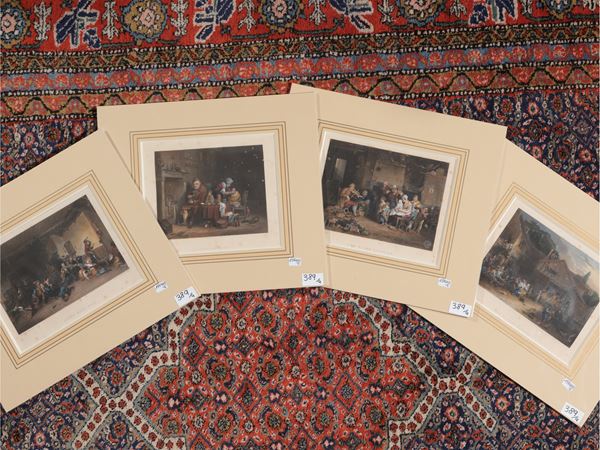 Scene di genere  (Metà del XIX secolo)  - Asta Una collezione di stampe - parte II - Maison Bibelot - Casa d'Aste Firenze - Milano