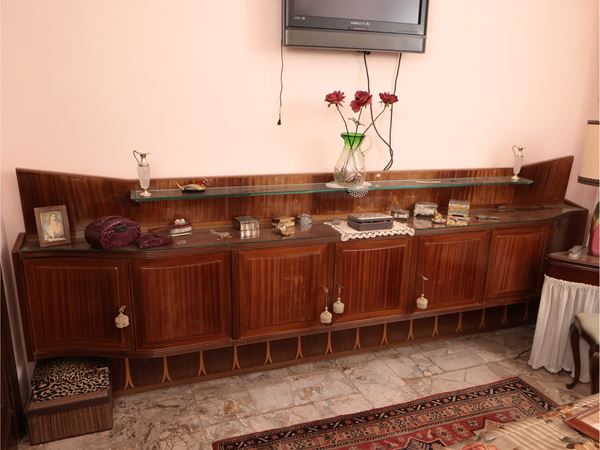 Large mahogany buffet