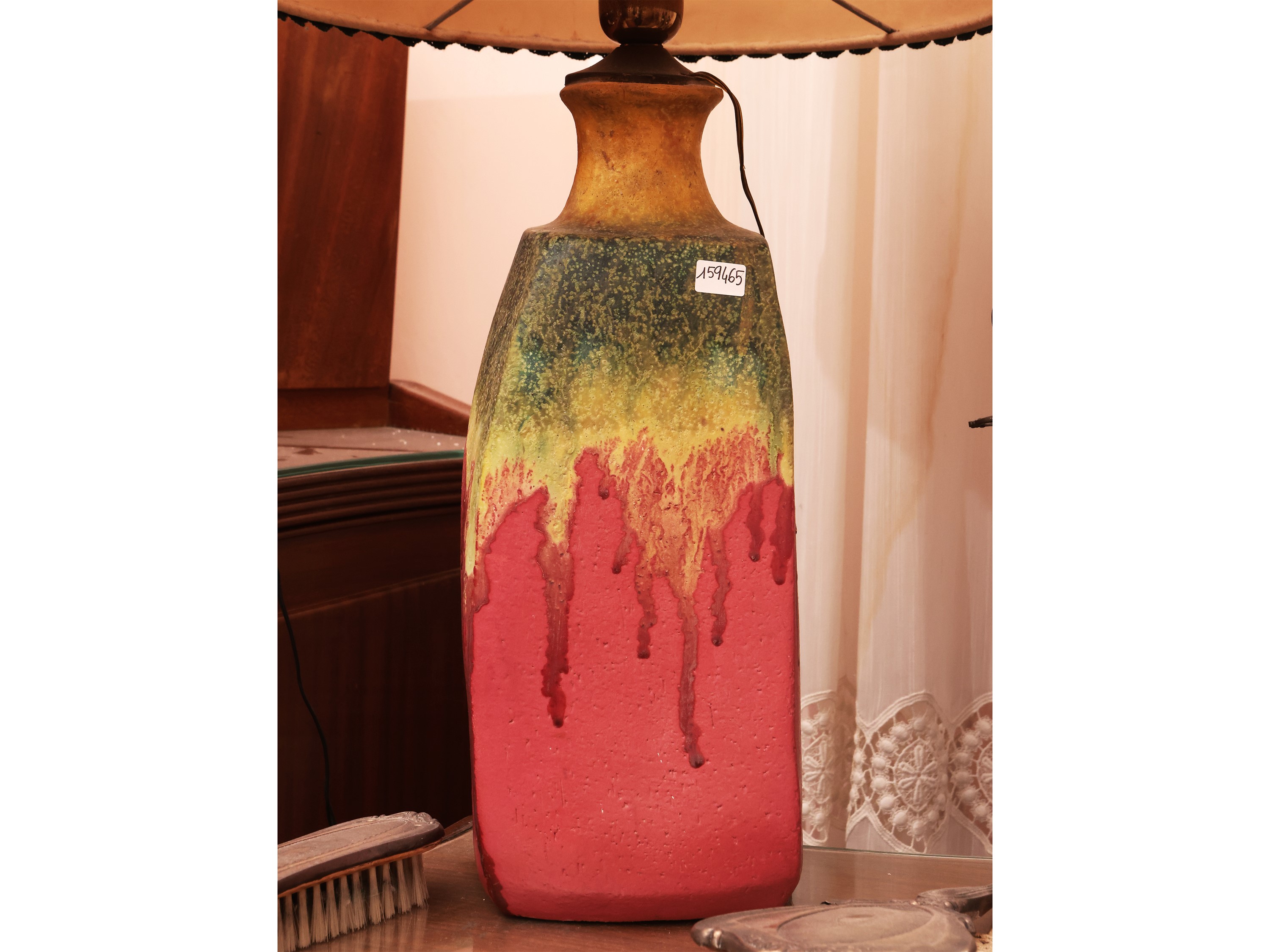 Marcello Fantoni - Vaso in Terracotta Smaltata