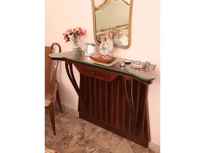 Piccola Console in Mogano