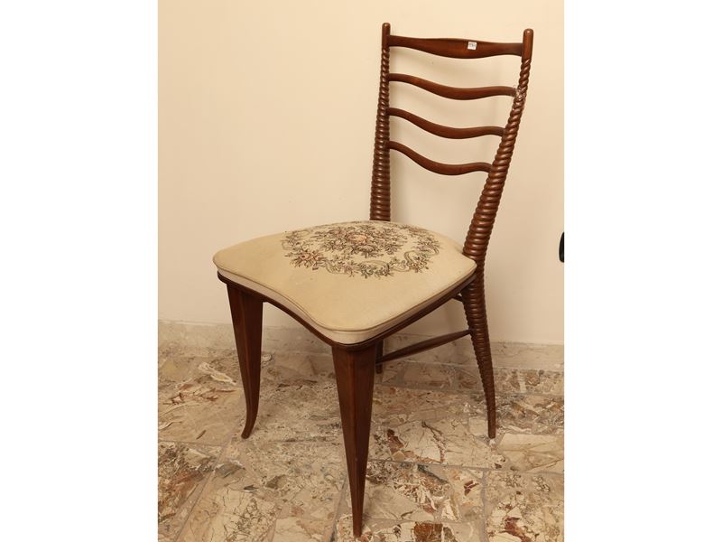 Sedia in Mogano