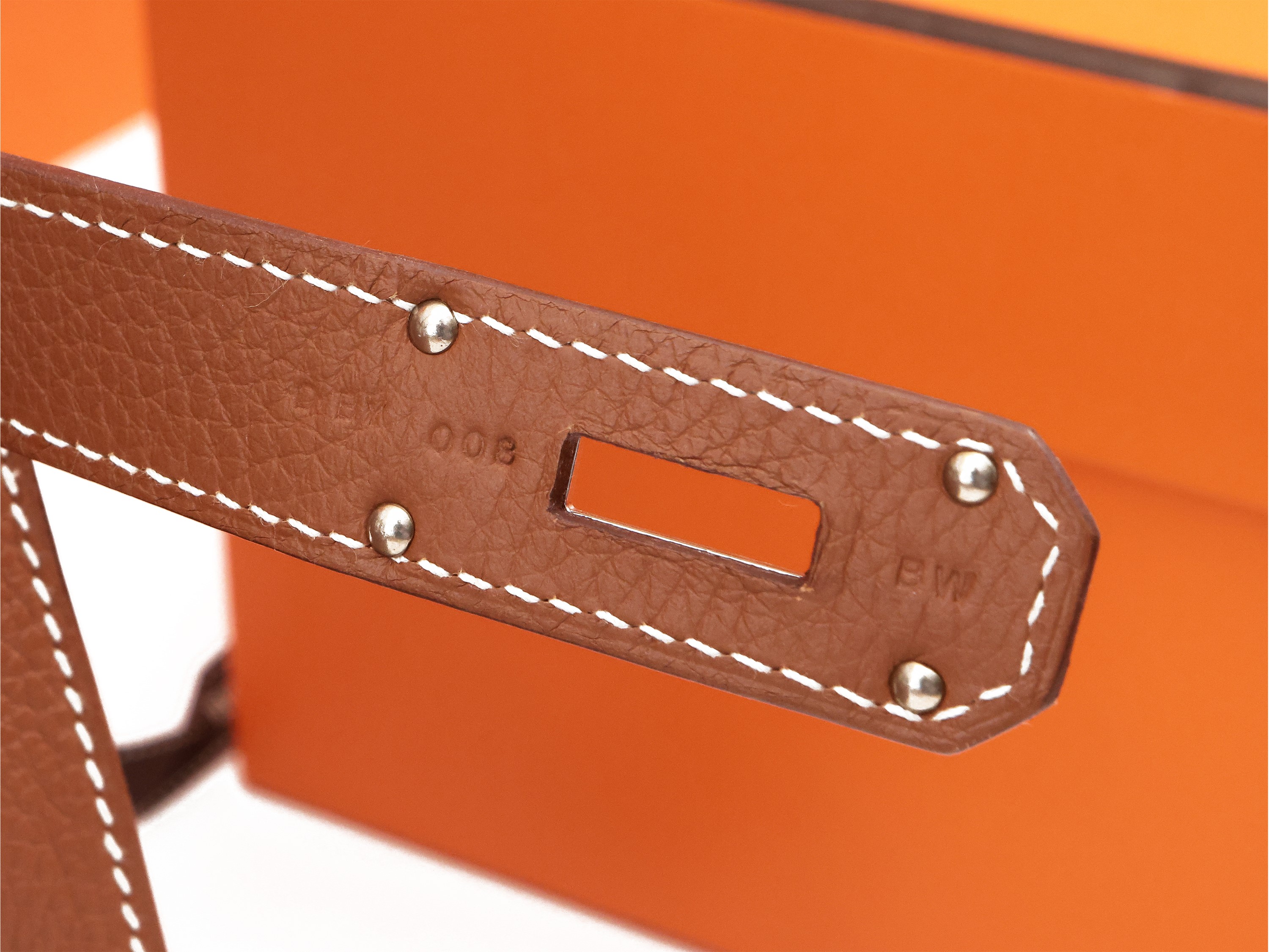 Hermès, Borsa 'jypsière 28' Color Biscotto
