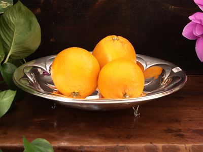 Cestino Centrotavola in Argento 925, Cecconi Valerio Firenze