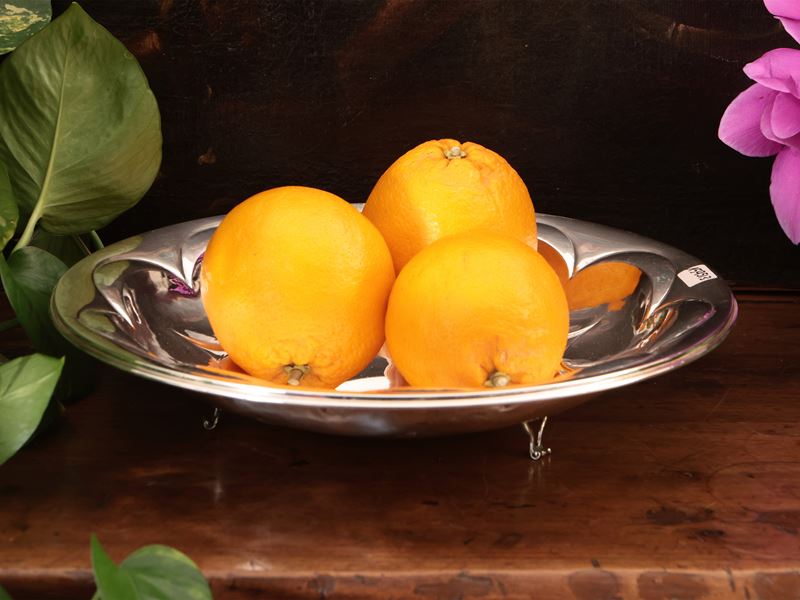 Cestino Centrotavola in Argento 925, Cecconi Valerio Firenze