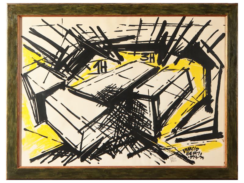 Vinicio Berti - Progetto 1h 3h 1973-74